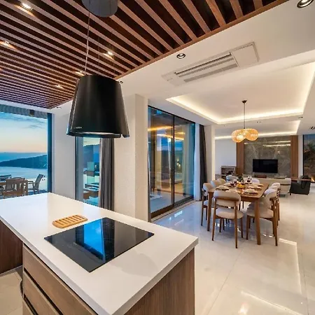 Luxury With Sea View In Kalamar, Kalkan Kaş